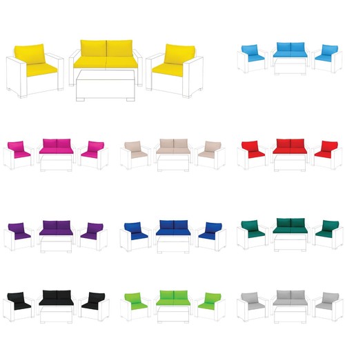 8pc replacement cushions - replacement,