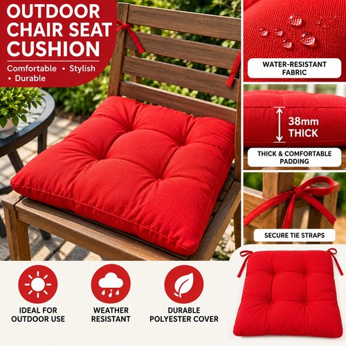 Red outdoor garden patio - outdoor, chair