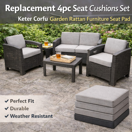 Replacement 4pc seat - seat, cushions