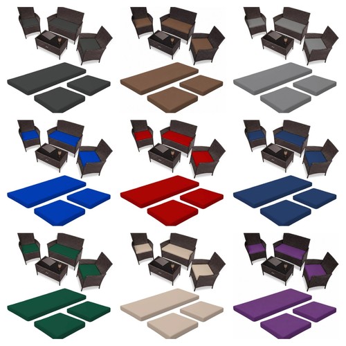 Rattan chair cushion set - rattan,
