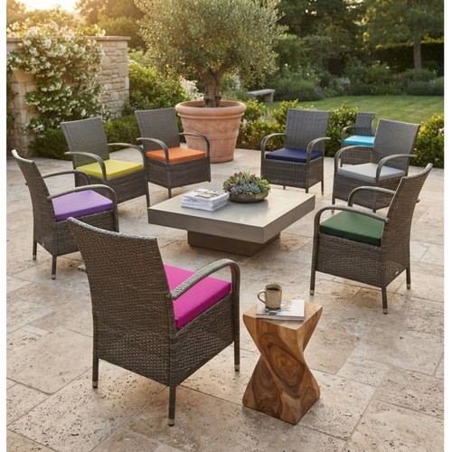 6cm waterproof garden chair - 6cm,