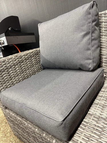 Grey garden cushion - cushion,