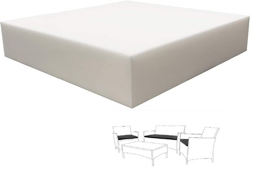 3pc rattan chair cushion - 3pc, foam