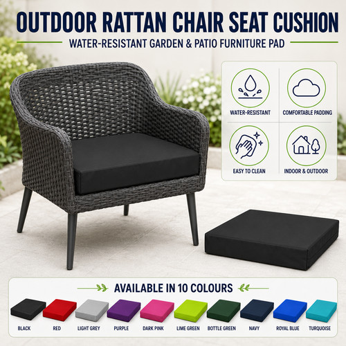 Outdoor rattan chair seat - outdoor,